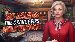 Ms Holmes 2 Five Orange Pips Walkthrough Big Fish Games 1080 HD Gamzilla screenshot 2