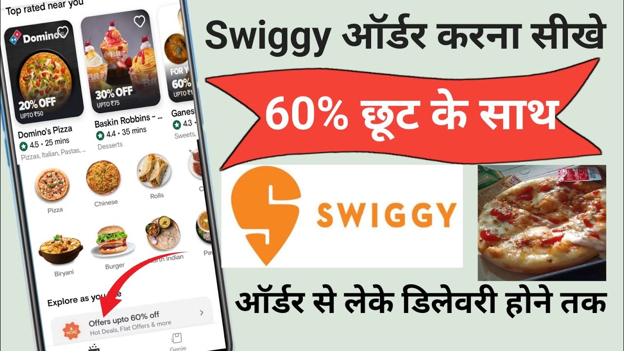 swiggy se order kaise karen swiggy se pizza order kaise karte hain