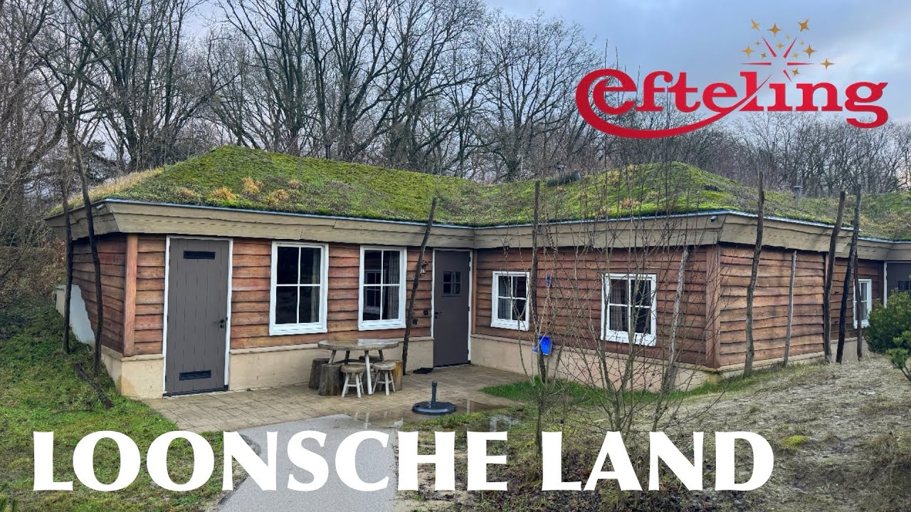 Efteling LOONSCHE Land Hotel - Dune House Lodge Tour