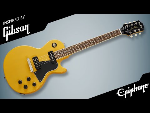Epiphone Les Paul Special TV YELLOW sound & review.