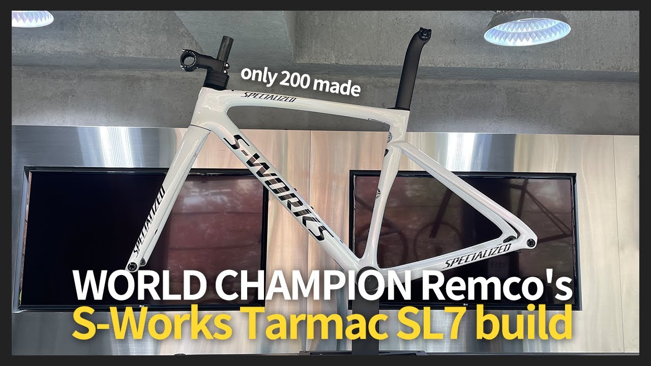 Remco's S-Works Tarmac SL7 Frameset build, specialized (4K, 에스웍스 타막SL7 ...