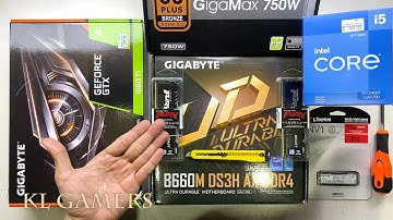 Satisfying 12th Gen intel Core i5 12400F GIGABYTE B660M DS3H AX DDR4 GTX1660Ti Windforce RGB Gaming