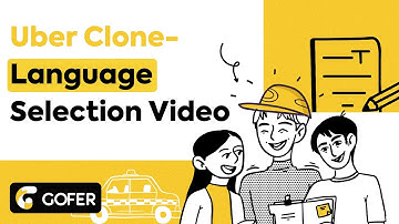 Online Taxi Booking Script - Language Selection Video