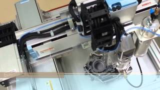 Premsco- RCX340 Screw pump dispensing ［YAMAHA ROBOT］