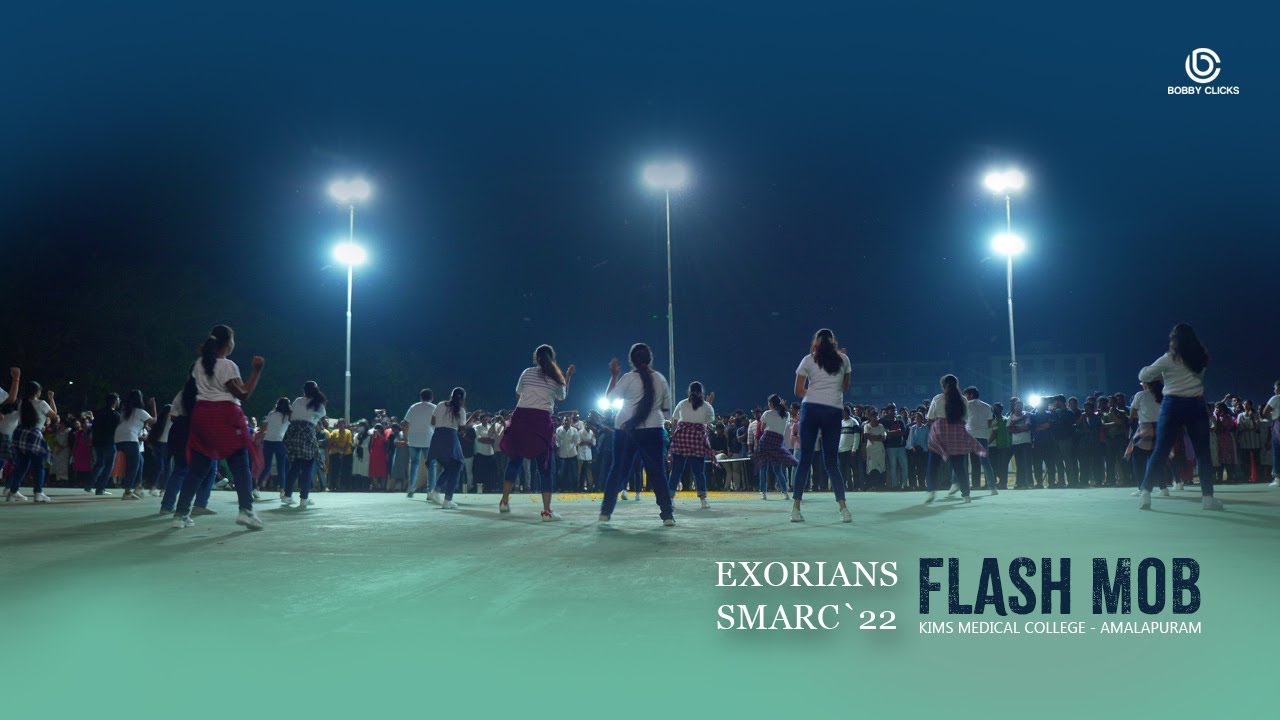 Flash Mob, EXORIANS SMARC 2022, Kims Medical College, Amalapuram BOBBY CLICKS