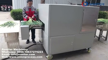 Automatic Thin Green Onion Peeling Machine for Sale
