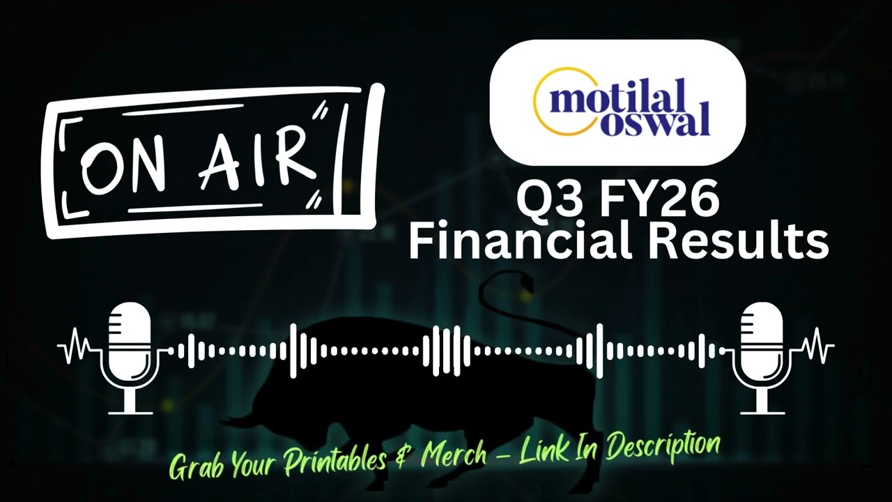 Motilal Oswal Financial Services Ltd Q3 FY26 Results | Profit, Revenue, AUM & Management Commentary