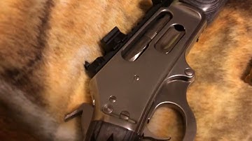 Ruger built Marlin Loading Gate is Smooth!