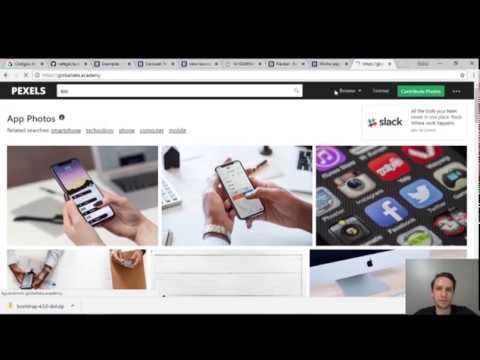 Bootstrap - Como importar o bootstrap 4 e usar nas páginas web - YouTube