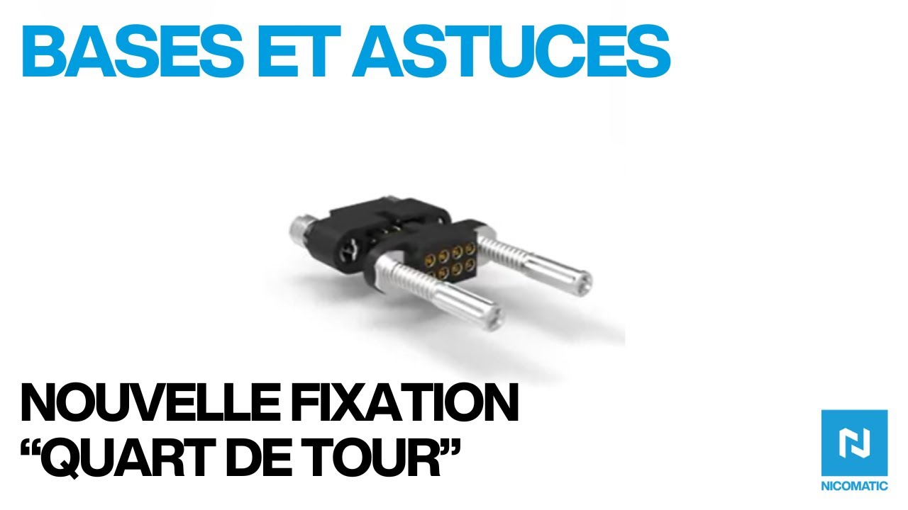 BASES & ASTUCES: Nouvelle fixation quart de tour - YouTube