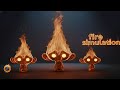 How To Make Fire Simulation || Blender 4.5