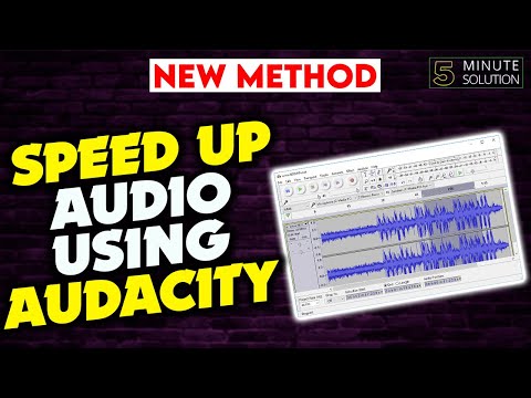 How To Speed Up Audio Using Audacity 2024