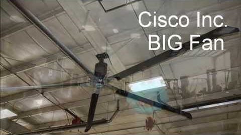 HVLS: Big Industrial Fans