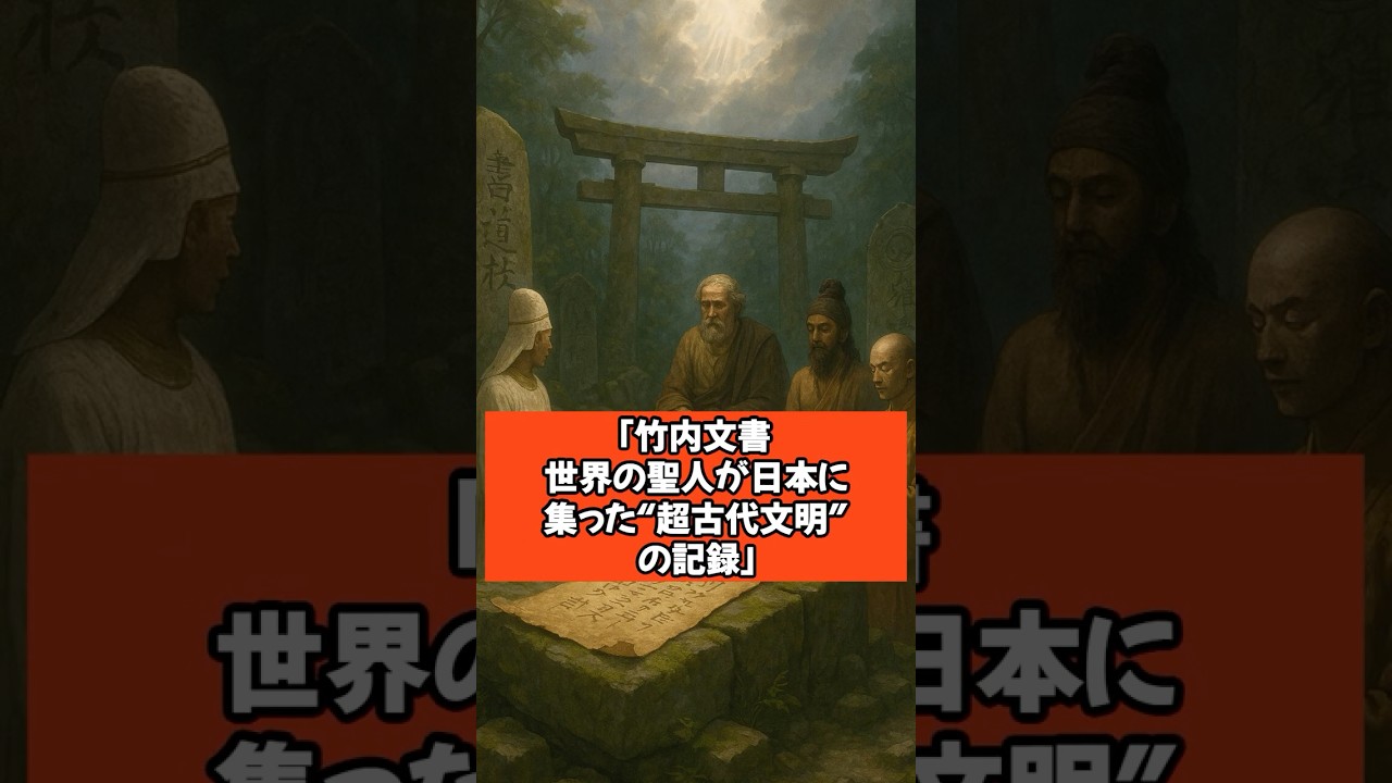 「竹内文書 世界の聖人が日本に集った“超古代文明”の記録」　日本の宝石箱［日本三大○○］