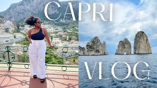 Capri Italy Travel Vlog 2022:  exploring Sorrento and Capri, boat day, best hotel view