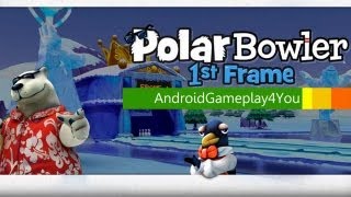 Polar Bowler 1st Frame Android Game Gameplay [Game For Kids] screenshot 2