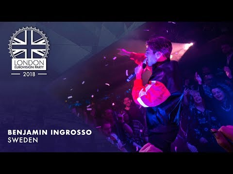 Benjamin Ingrosso - Dance You Off - SWEDEN | LIVE | OFFICIAL | 2018 London Eurovision Party