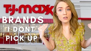 Do NOT Pick Up These BRANDS to RESELL at TJMAXX & MARSHALLS | tips for retail arbitrage