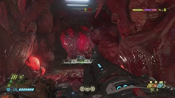 DOOM Eternal - Super Gore Nest: Acquire M220 Chaingun (Codex) & Defeat Dread Knight Gameplay (2020)