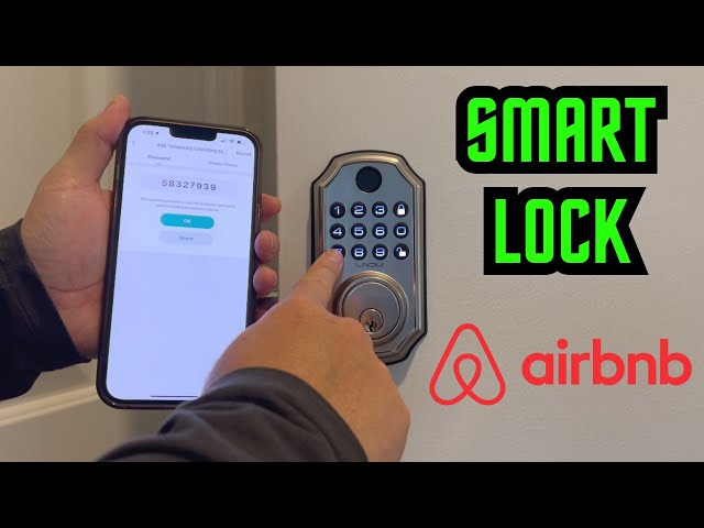 LNDU Keyless Entry Door Lock Deadbolt with Handle Set