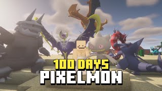 100 วัน Minecraft ในโลกโปเกม่อน