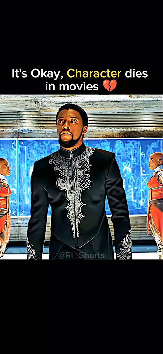 BUT HE DIED IN REAL 💔 | BLACK PANTHER | #shorts #marvel #blackpanther