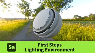 First Steps With Sampler: Light Environment | Adobe Substance 3D screenshot 5