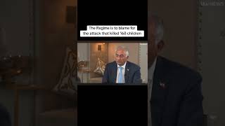 Reza Pahlavi: The regime is to blame for the attack that killed 168 children
