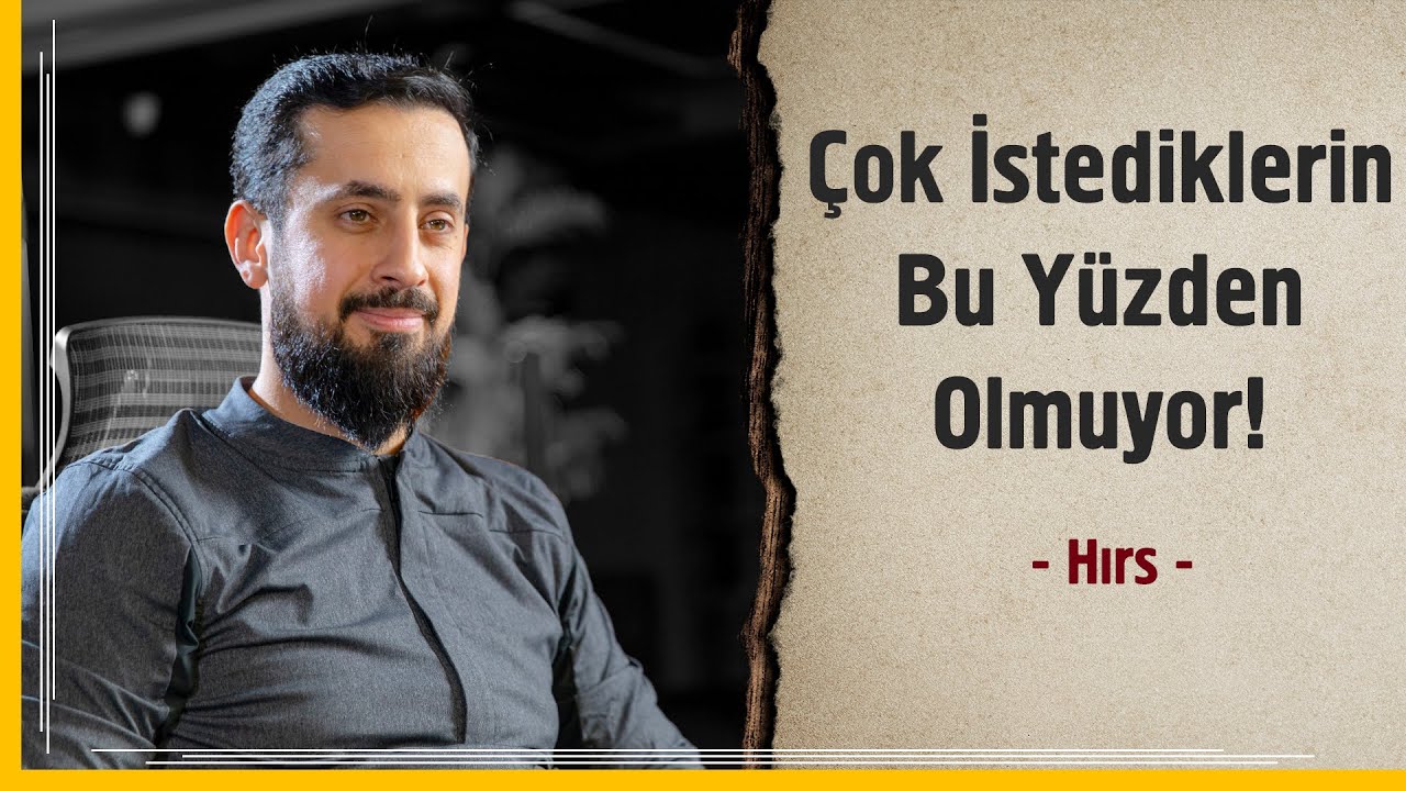 Çok İstediklerin Bu Yüzden Olmuyor - Hırs | Mehmet Yıldız @Hayalhanem