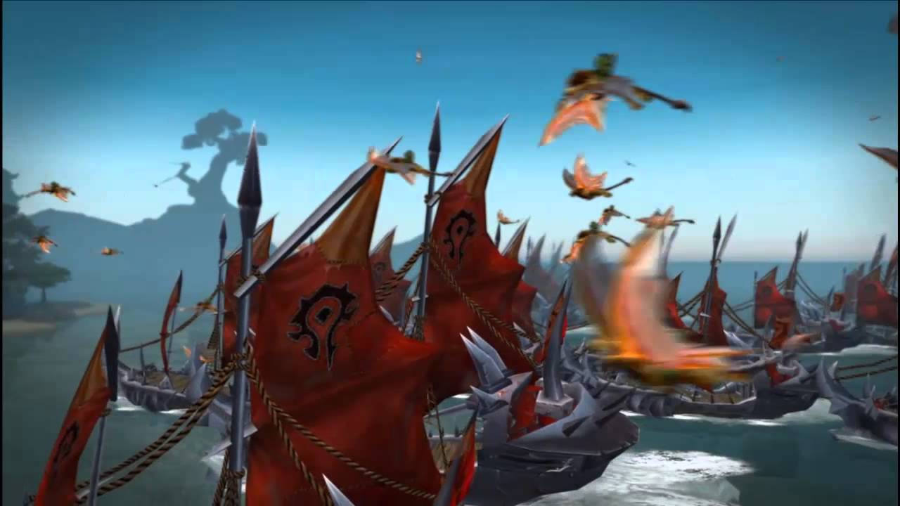 Cinemática Desembarco Espesura de Krasarang (Horda) - World of Warcraft: Mists of Pandaria