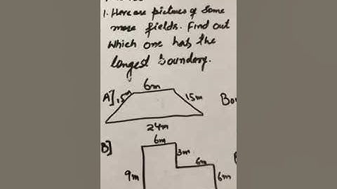 Mathematics class 4th (fields and fences)