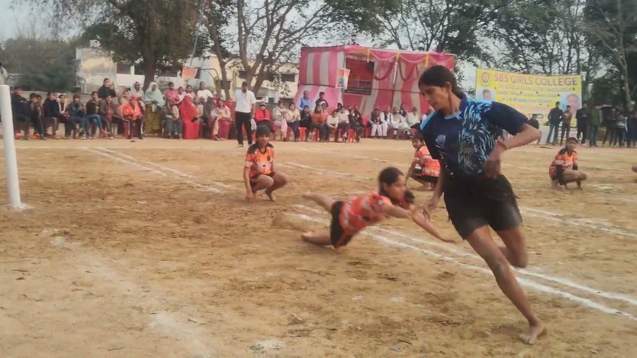 1st All India inter district Kho Kho championship Agra 🏆 📈vs   Ghaziabad 10kview 