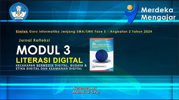RESUME MODUL 3 | BIMTEK INFORMATIKA TAHAP 2 TAHUN 2024