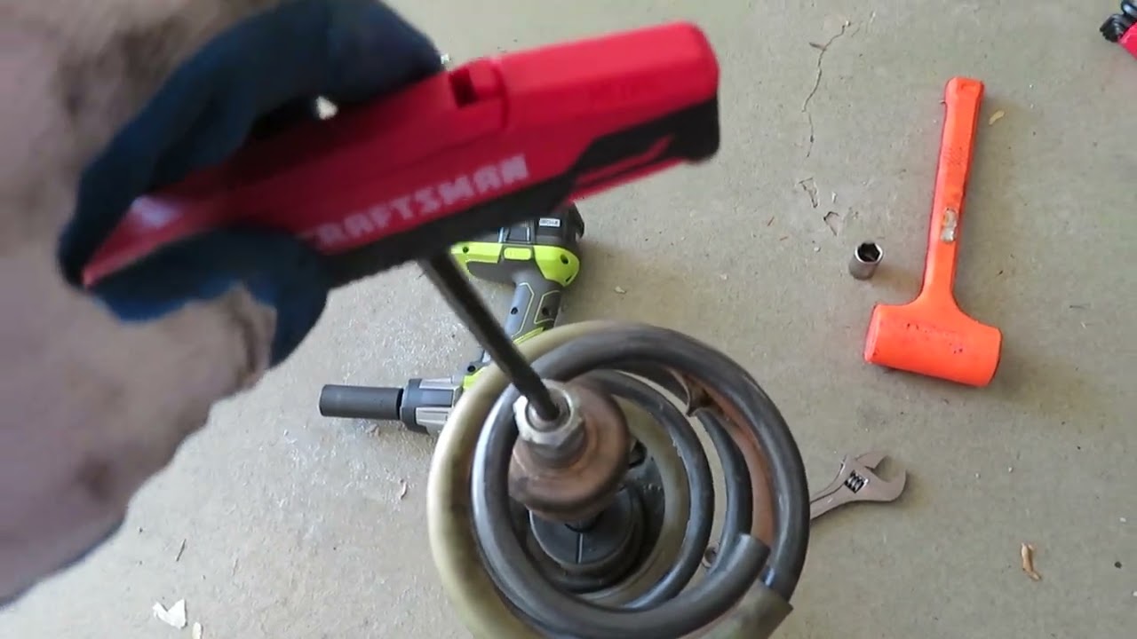 Front Strut Spring Removal Saab and other European vehicles