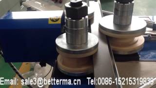 Full automatic CNC 3 roller Aluminum window bender machine WY360A-CNC