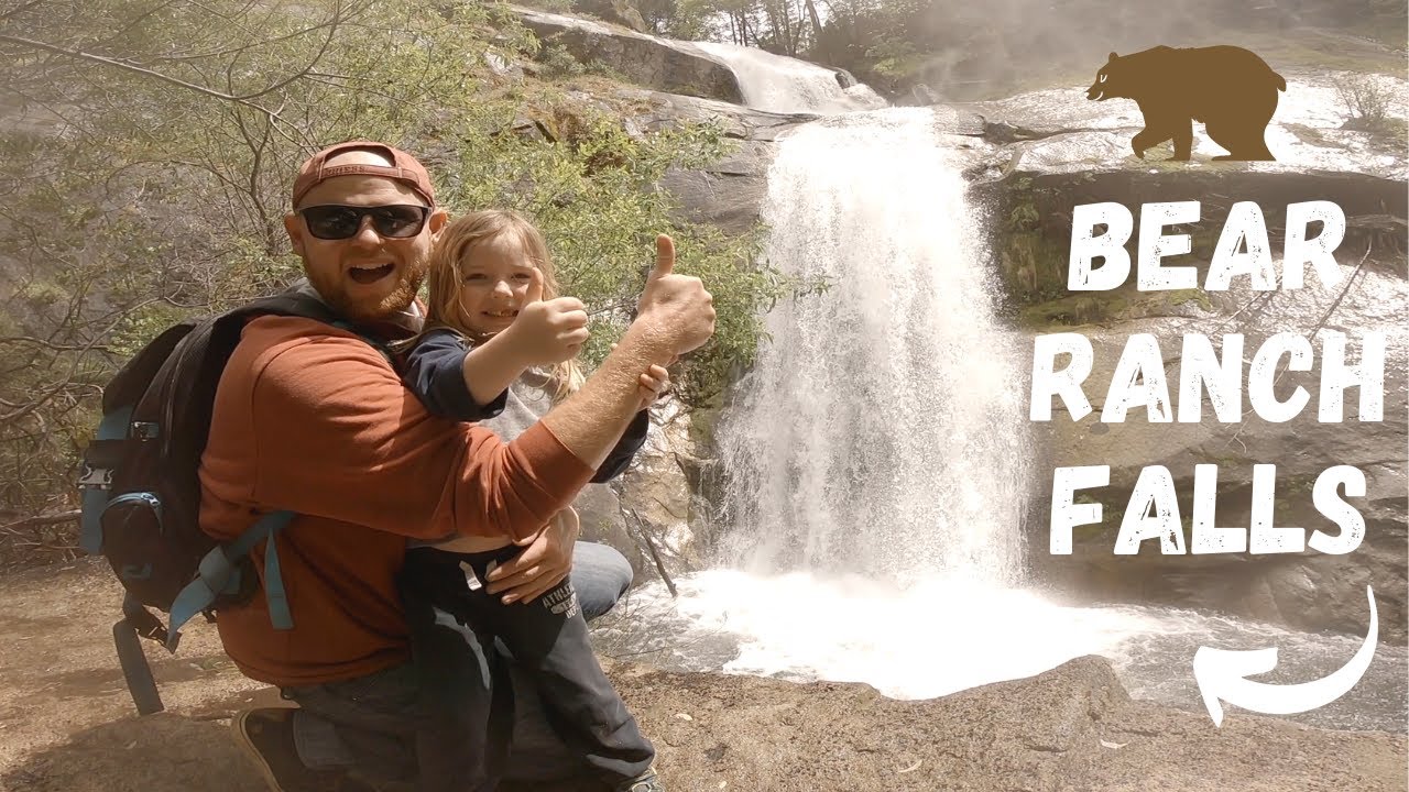 Bear Ranch Falls 80 ft. Waterfall Plumas National Forest