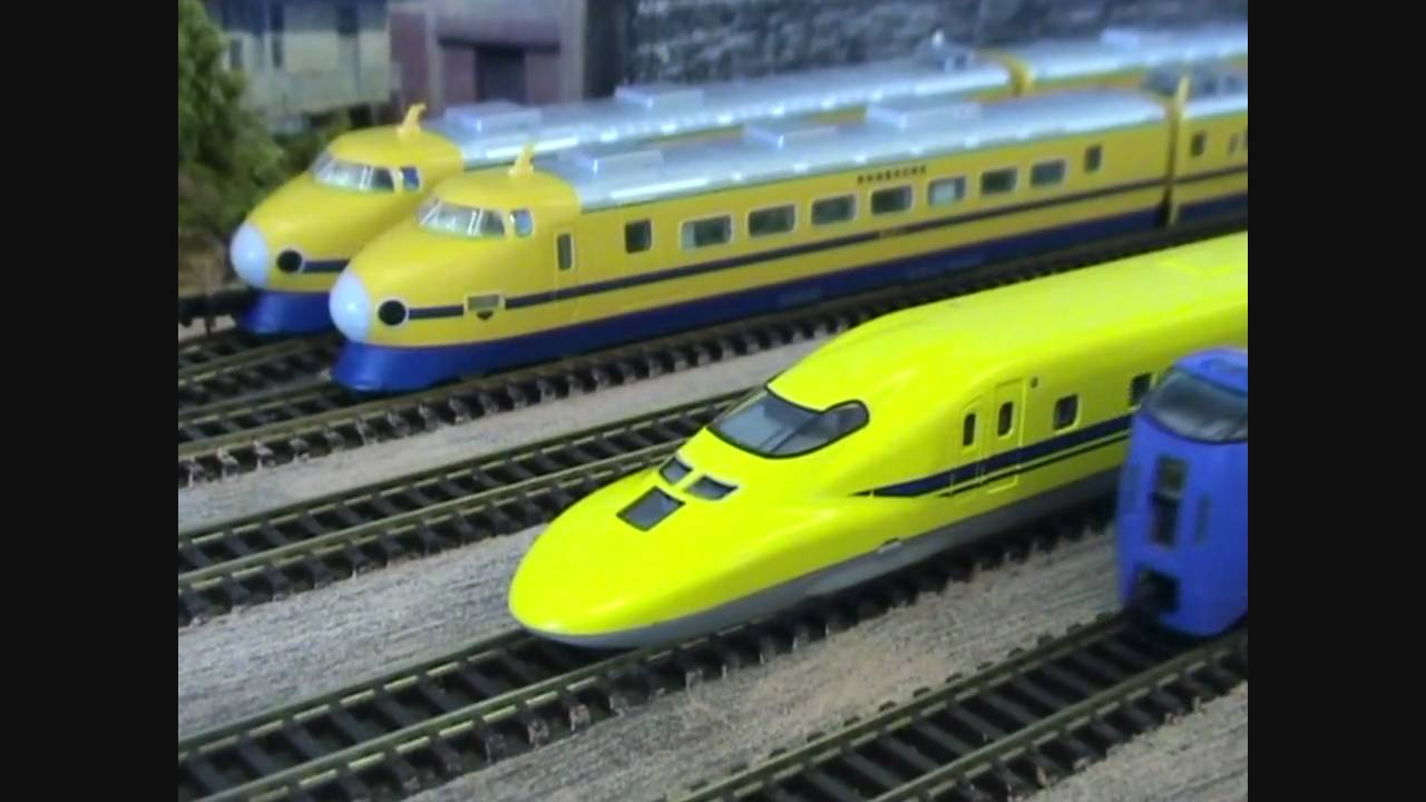 Some of my Japanese Nゲージ Ngauge trains. YouTube