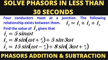 YOU NEED TO SEE THIS BEFORE YOUR NEXT EXAMS| ADDITION and SUBTRACTION of PHASORS #knust #Engineering