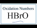 Oxidation Numbers and Compounds