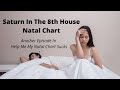 Saturn In The 8th House Natal Chart  🏠