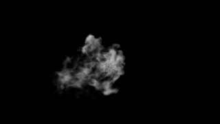 Фронтальный поток пара или дыма ● Frontal flow of steam or smoke