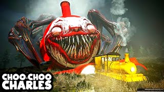 LIVE..!! NEW CHOO CHARLES Live SPIDER TRAIN Gameplay | GamerAJ