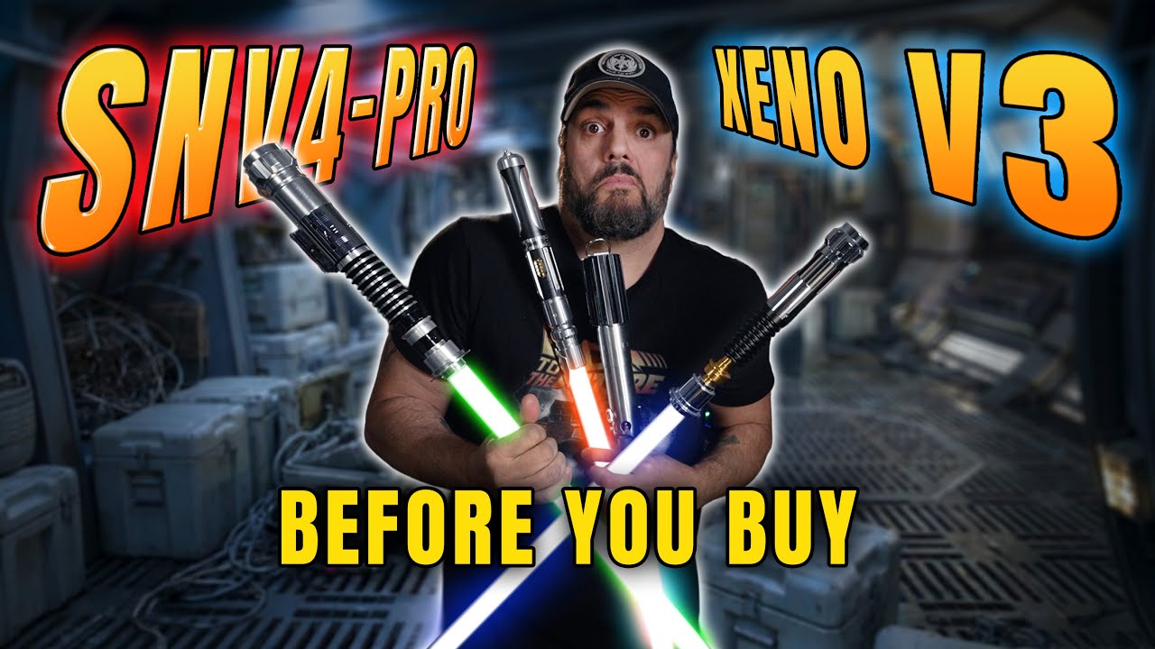 BEFORE YOU BUY! Xeno V3 vs SNV4 Pro Lightsabers:15 Things to Know - YouTube