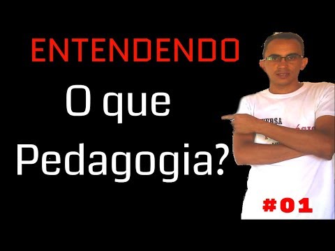 #105 - Comentando conceitos. O que é pedagogia?