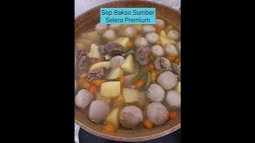 Sop Bakso mix with Daging Sapi MANTABBB - Short-18 #sopbakso #checkdescription #bacadeskripsi