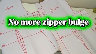 Information How to Draft a Perfect Basic Bodice with Bust Dart | Eliminate Zipper Bulge#sewing#beginners#design  News