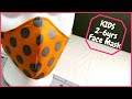 Kids 2yrs - 6yrs Face Mask Pattern and Sewing | Easy