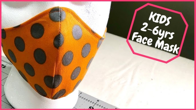 Kids 2yrs - 6yrs Face Mask Pattern and Sewing | Easy - YouTube kids-2yrs-6yrs-face-mask-pattern-and-sewing-easy-youtube