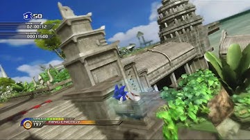 Sonic Unleashed Jungle Joyride Act1-2 Basic Speedrun