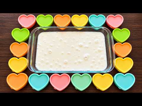 My Heart into Slime Mixing into Homemade Slime ASMR